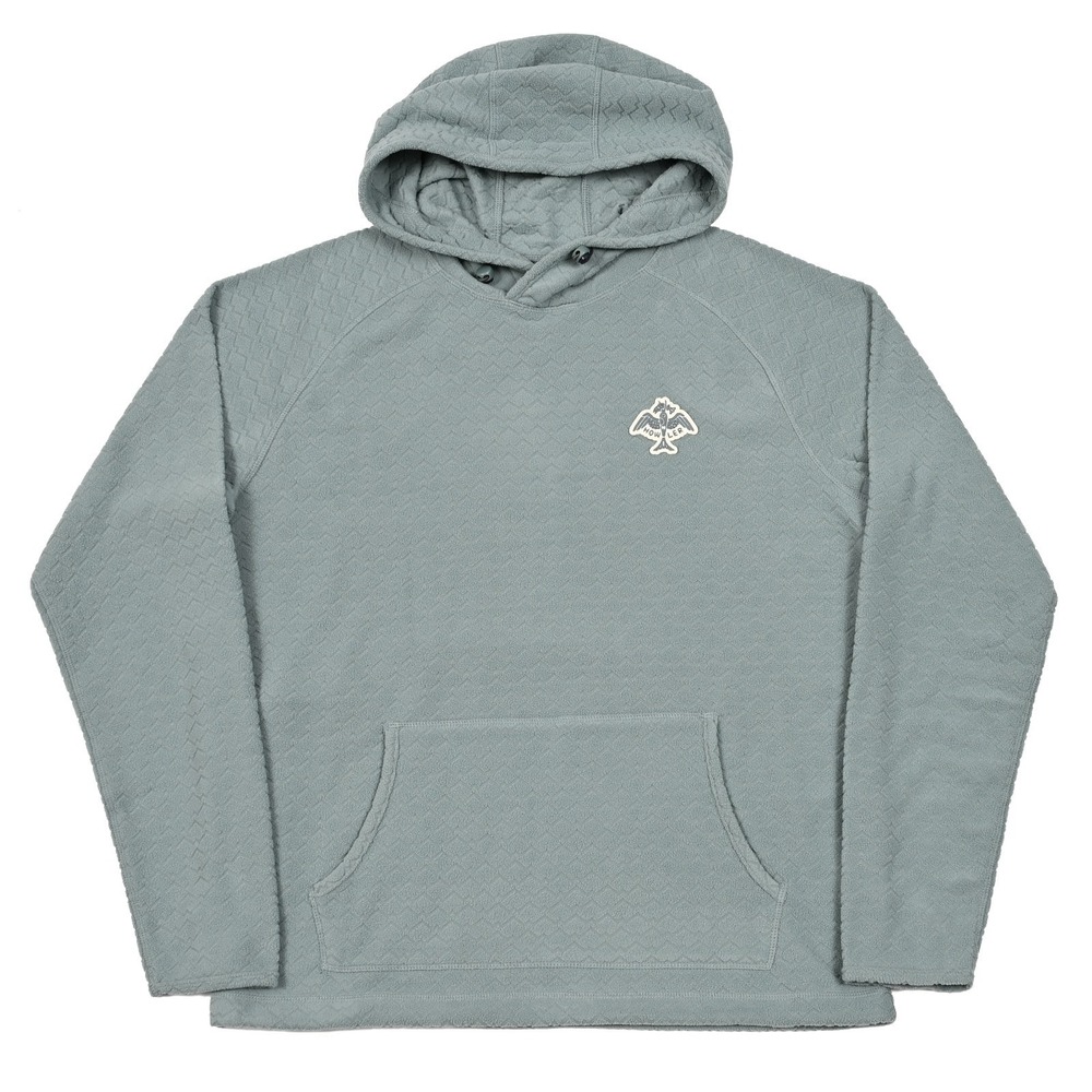 Howler‎ Brothers Palo Duro Textured Lightweight Fleece Hoodie Men's Medium Patch